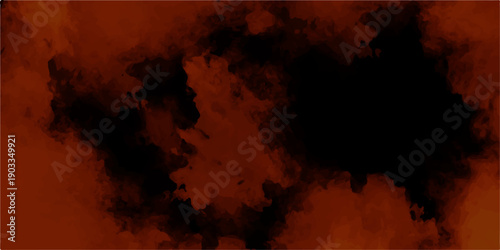 Abstract grunge background of an inferno with burning flames and fiery energy exploding against a black sky in a hot orange and red motion texture