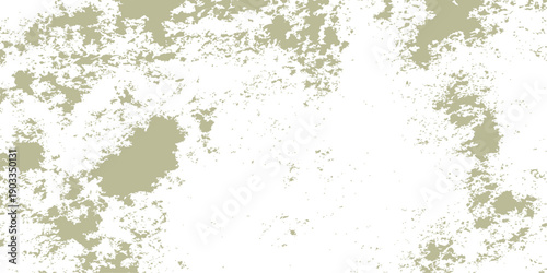 A vintage aged wall features a textured green grunge background with a dirty rough paint pattern and blank copy space for art design