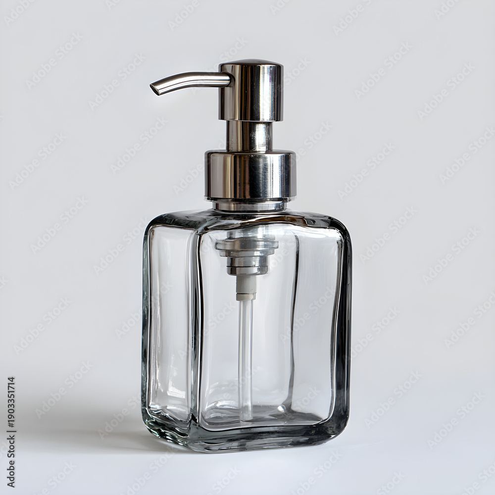 Obraz premium perfume bottle on white background