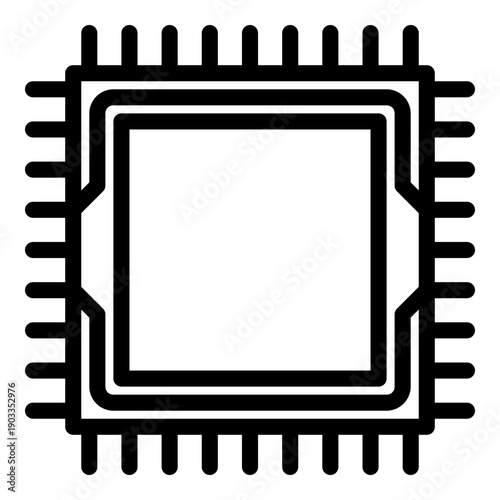 central processing unit icon