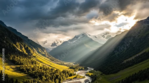 Alpine Valley Sunrays.