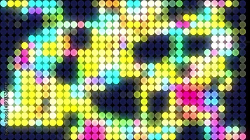 Digital shine ball design, high tech data flow, cyber technology animation design
