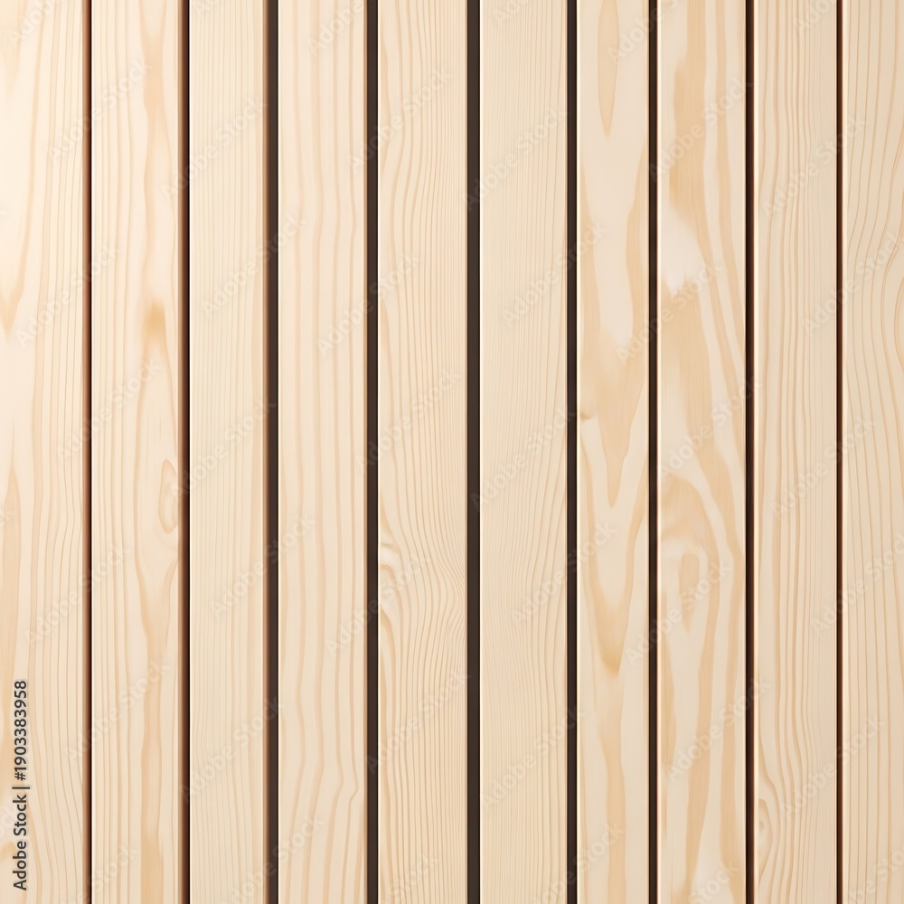 Obraz premium Elegant wooden slat paneling, light hued wood grain textural backdrop design