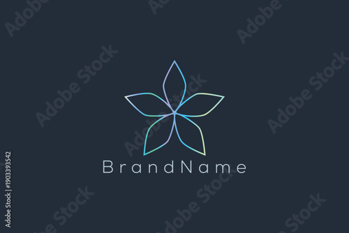 Elegant Crystal Star Logo for Luxury, Jewelry, and Premium Branding
