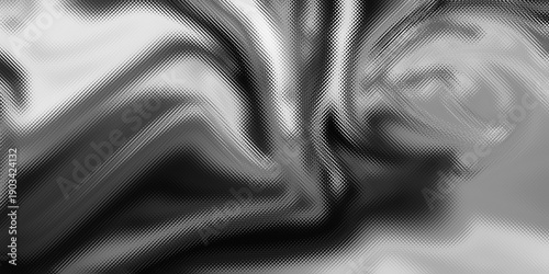 abstract swirling grayscale fluid texture with a frosted effect blends soft liquid motion and icy translucency, where flowing curves, gentle blur, and subtle light create an elegant, ethereal 