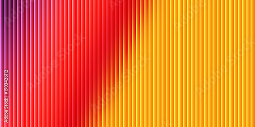 Vibrant red and orange gradient striped pattern with vertical lines creating a dynamic and colorful background for various design applications and creative projects.