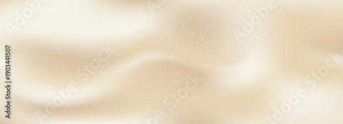 Soft cream gradient background with subtle light waves creating an elegant neutral texture perfect for luxury designs and organic minimalist compositions with warm beige tones. Vector