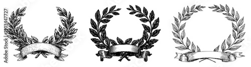 Elegant Laurel Wreath with Rustic Charm