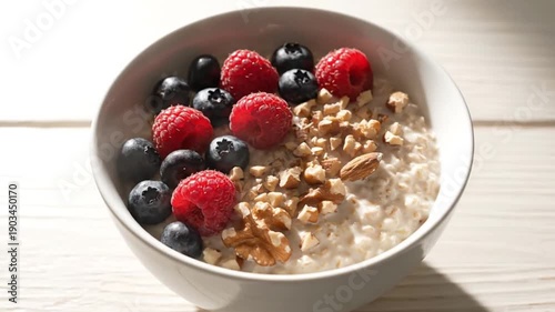 Diet Breakfast Setup