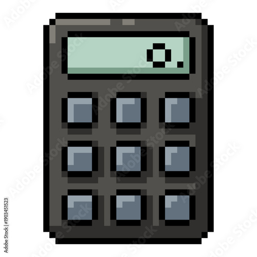 Pixel Art Calculator Icon