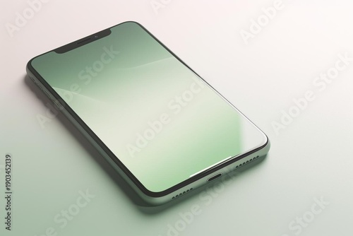 mobile phone with blank screen