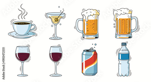 Drinks and Beverages Collection