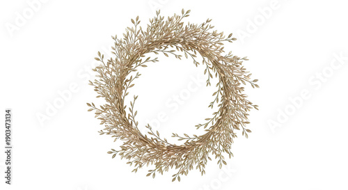 Dry Twig Wreath