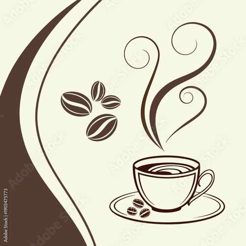 A solid dark brown color dominates the entire image presenting a simple and uniform visual experience for the viewer