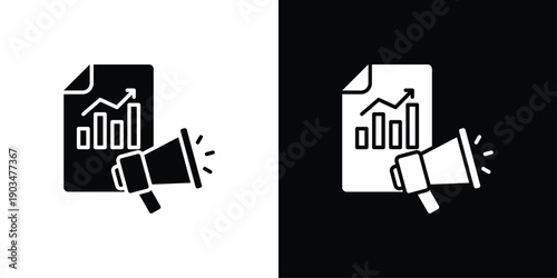 Disseminate Icon Sheet Black And White