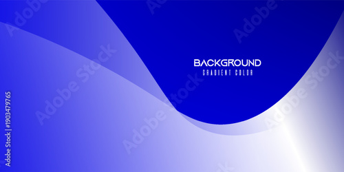 blue and navy wave color background abstract art vector. illustration