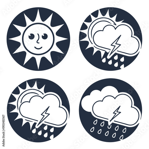 A minimalistic depiction of a dark navy blue background with a single prominently featured white curved sleek line extending diagonally