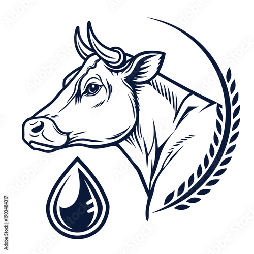 A minimalist composition of a stark white background suggests emptiness simplicity and a focus on negative space devoid of any