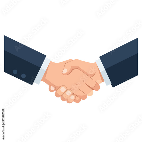 handshake between two businessmen