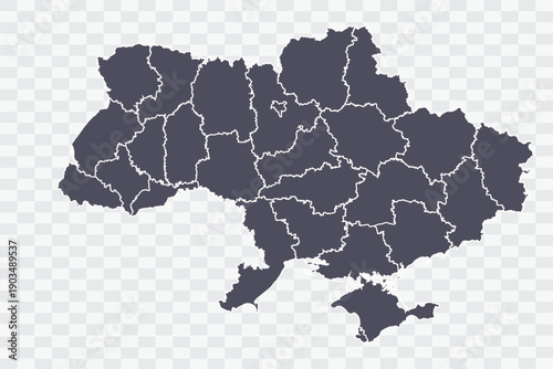 Ukraine Map Minimalist  High-Quality PNG  Porpoise Color on Transparent Background Perfect for presentations infographics educational materials and graphic design projects
