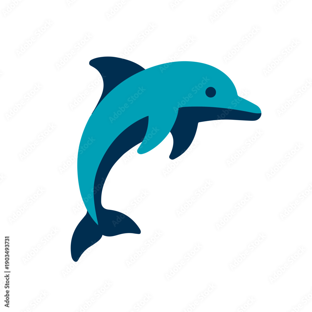 Fototapeta premium Dolphin Icon