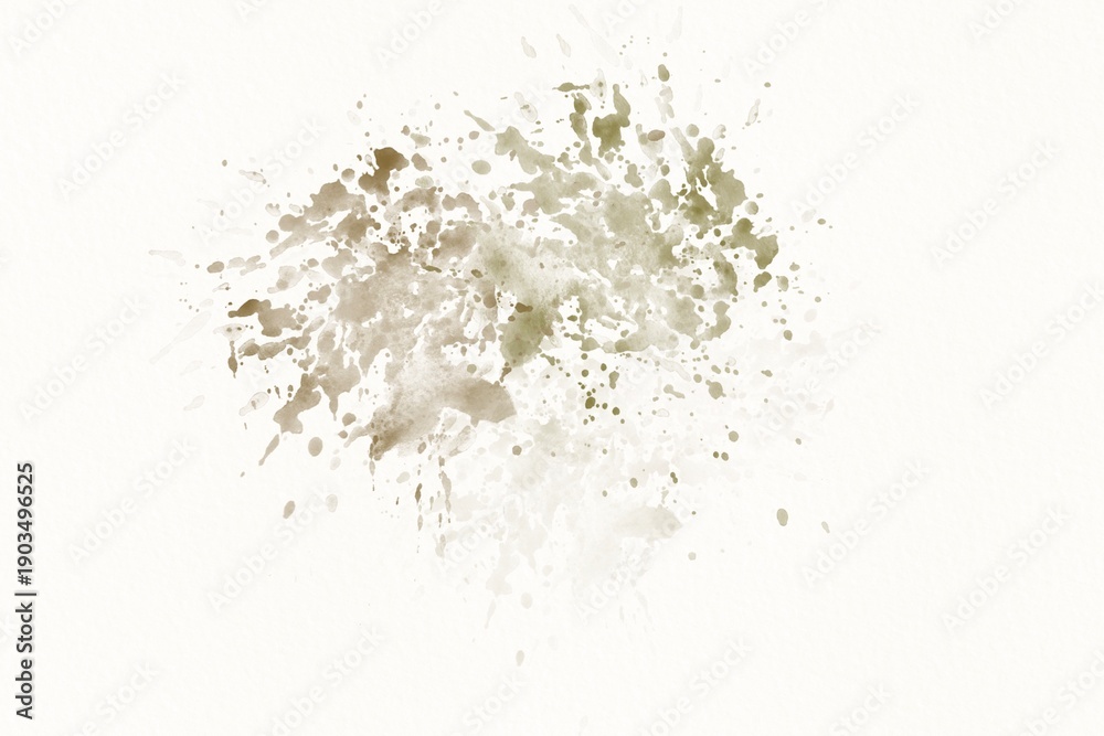 Fototapeta premium Abstract Brown Watercolor Alcohol Ink Splash Grunge Luxury Vintage Background Texture