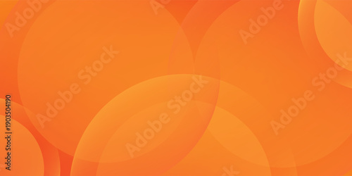 abstract orange circular background. Dynamic sound wave. Design element. Vector illustration