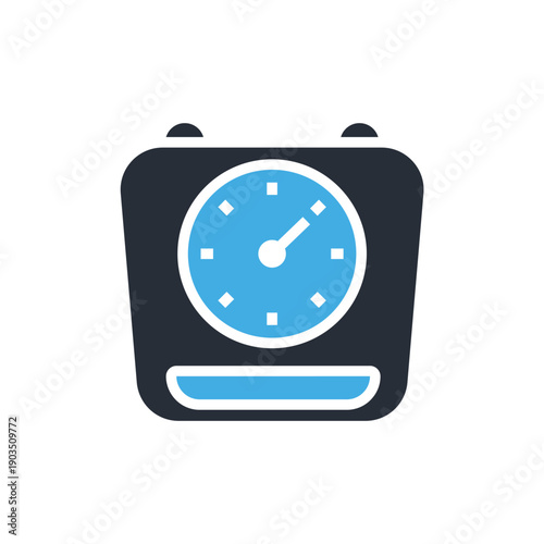 technology scale body icons minimalist flat style design, technology scale body Vector illustration on white background