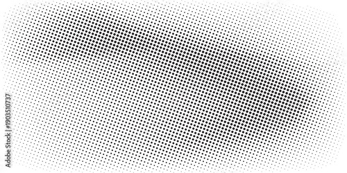 Grunge halftone gradient background. Faded grit noise texture. White and black sand wallpaper. Retro pixelated backdrop. Anime or manga style comic overlay.
