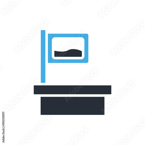 weight scale icons minimalist flat style design, weight scale Vector illustration on white background