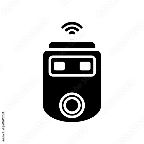 wireless weight scale icons minimalist flat style design, wireless weight scale Vector illustration on white background