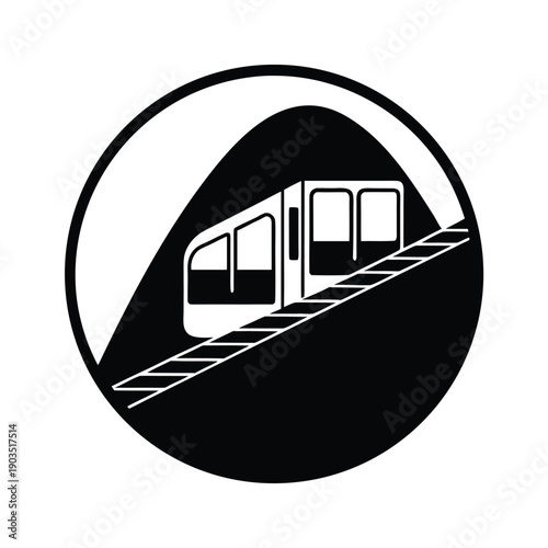 Underground Funicular Tunnel Transport