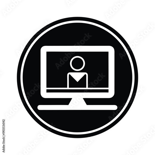 video lecture education icon