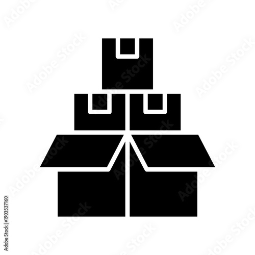 Goods glyph icon  Vector Illustration 