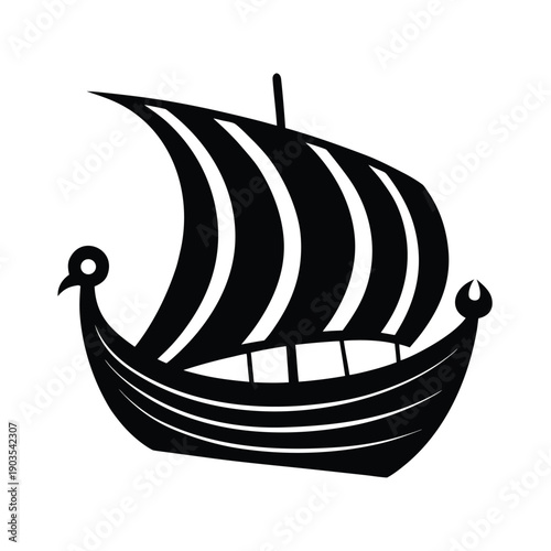 viking longship cultural icon