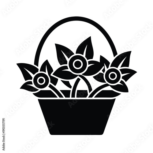 wedding flowers basket