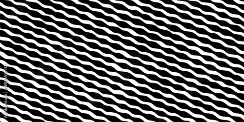 Seamless black and white abstract metal grid pattern featuring a geometric steel mesh design with an industrial metallic texture for a modern grey wallpaper backdrop