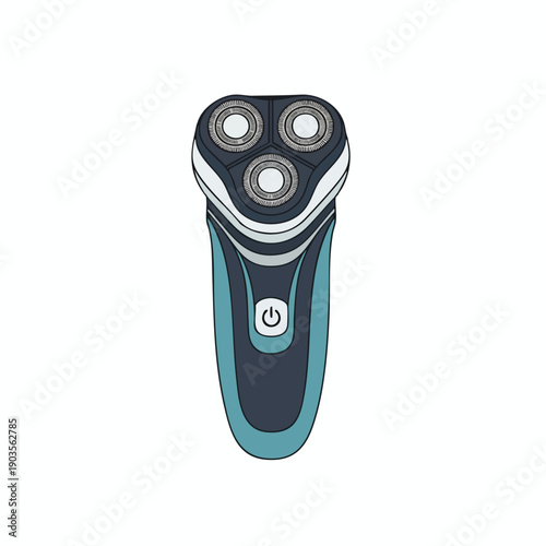 Electric Shaver Illustration