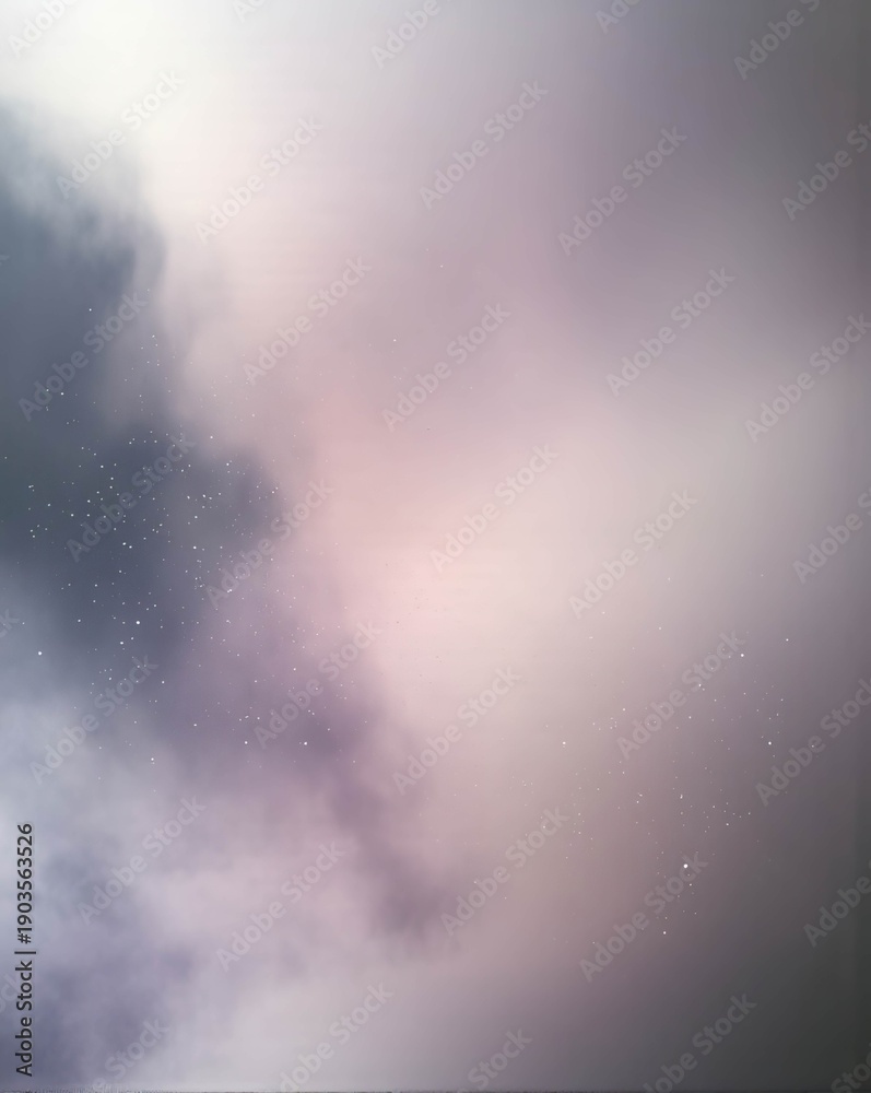 Obraz premium Dreamy soft cloudscape with pastel blurred tones