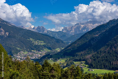 Blick in das Grödner Tal