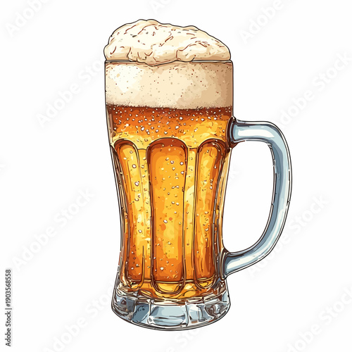 Delicious Beer Design EPS format