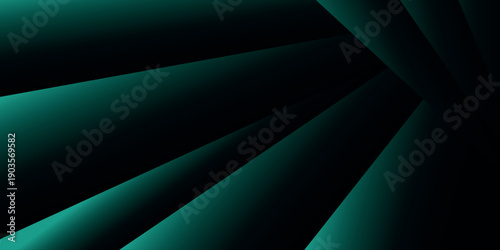 Abstract background with neon green geometric shapes design glowing in the shadows. Modern premium gradient square pattern. Minimalist and futuristic vector concept. EPS. 4