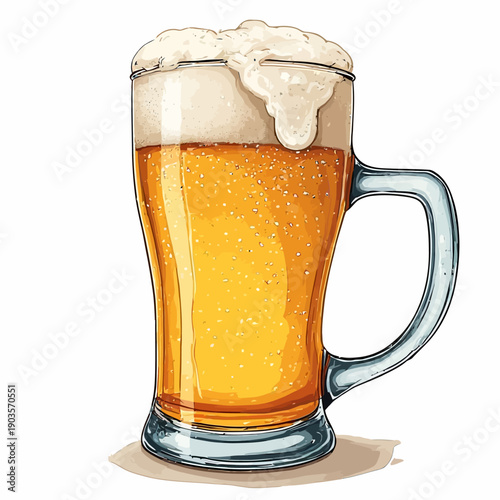 Delicious Beer Design EPS format