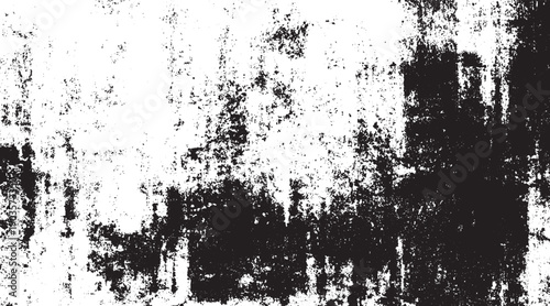 Black and white grunge. Distress overlay texture. Abstract surface dust and rough dirty wall grunge background texture with grainy dust overlay grain texture overlay, grunge background ,dirt overlay
