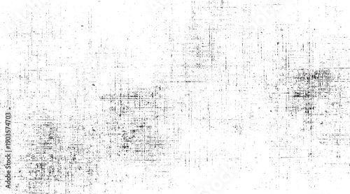 Abstract grunge black and white distressed texture background. Dirty or dust film grain speck grit grunge overlay Vector texture dust overlay creat grunge effect