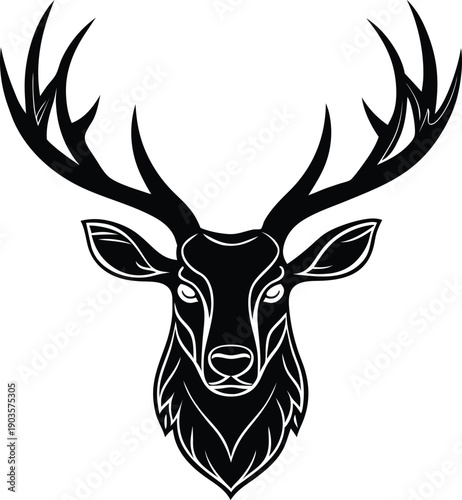deer head silhouette