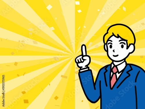 背景, カラフル, 男性, 男, スーツ, 会社, 仕事, 電球, 概念の, 光, ビジネス, 