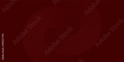 Dark red dynamic abstract vector background with diagonal lines. 3d business presentation banner cover for sales event evening party. Fast moving circles, soft wave lines and decoration lines. Ep 10