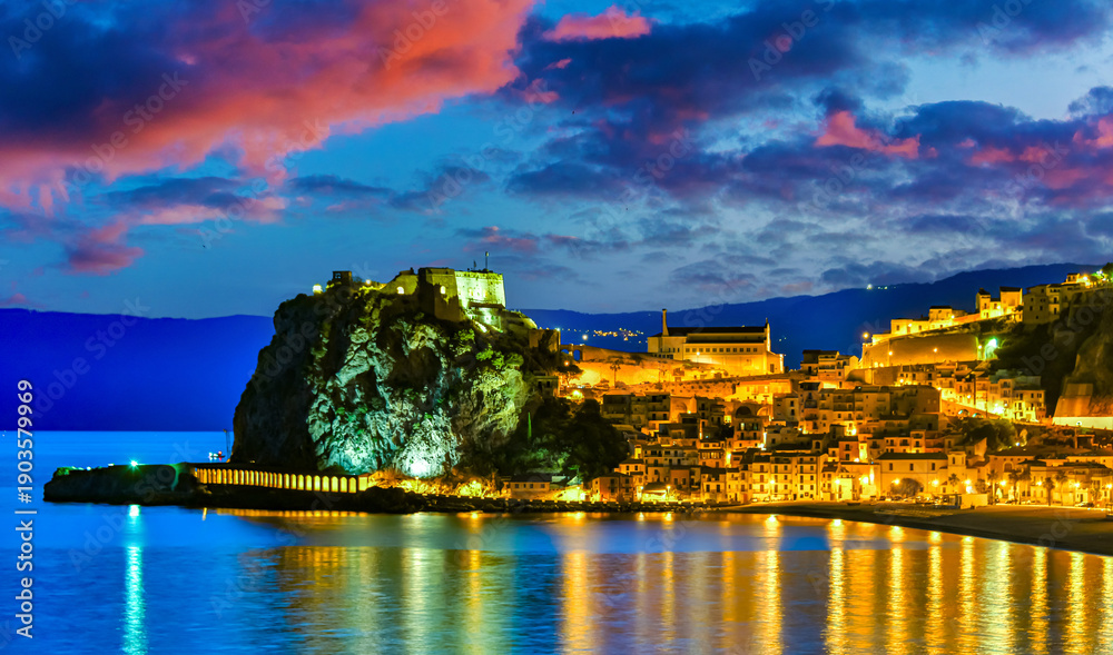 custom made wallpaper toronto digitalThe city of Scilla in the Province of Reggio Calabria, Italy