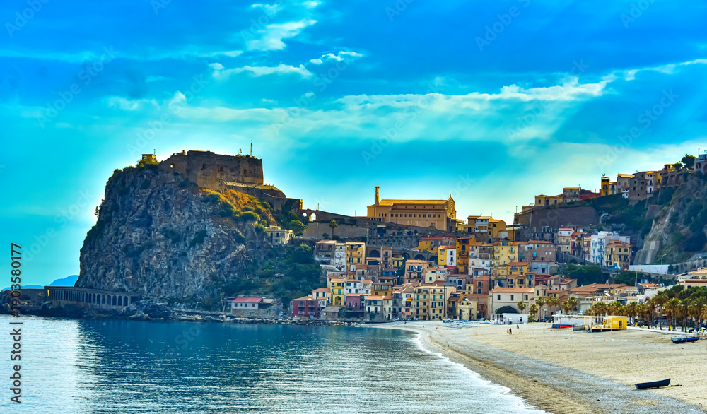 custom made wallpaper toronto digitalThe city of Scilla in the Province of Reggio Calabria, Italy